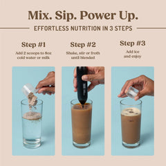 High Protein Iced Coffee Vanilla