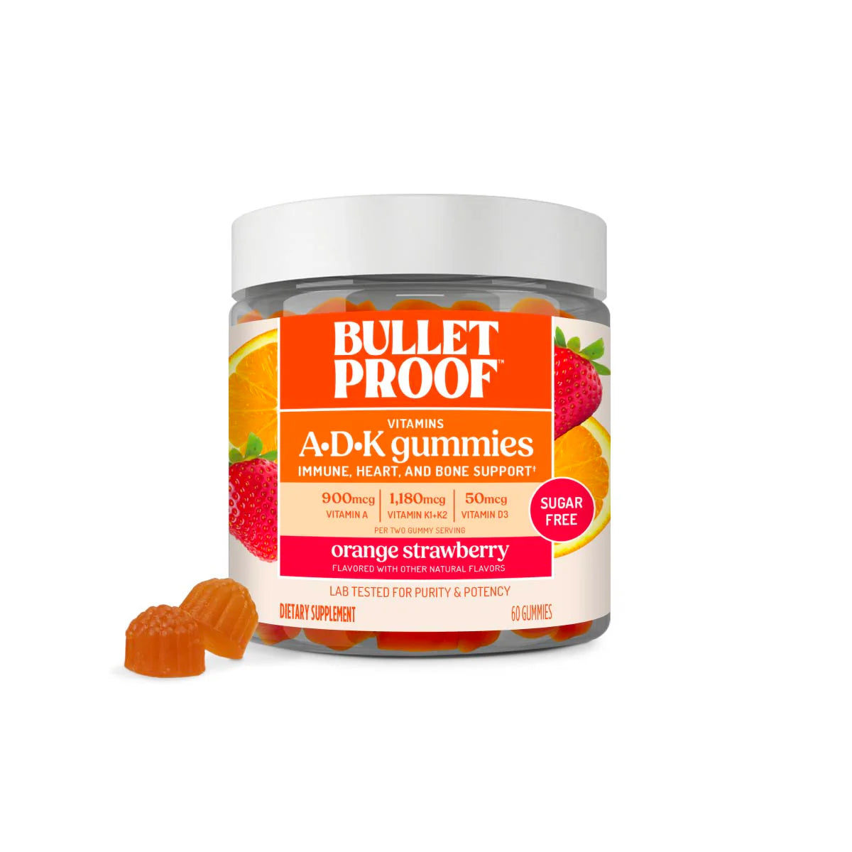 Vitamins A+D+K Gummies, 60 count