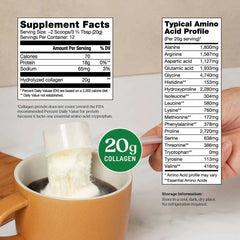 Unflavored Collagen Peptides, 8.5 oz.