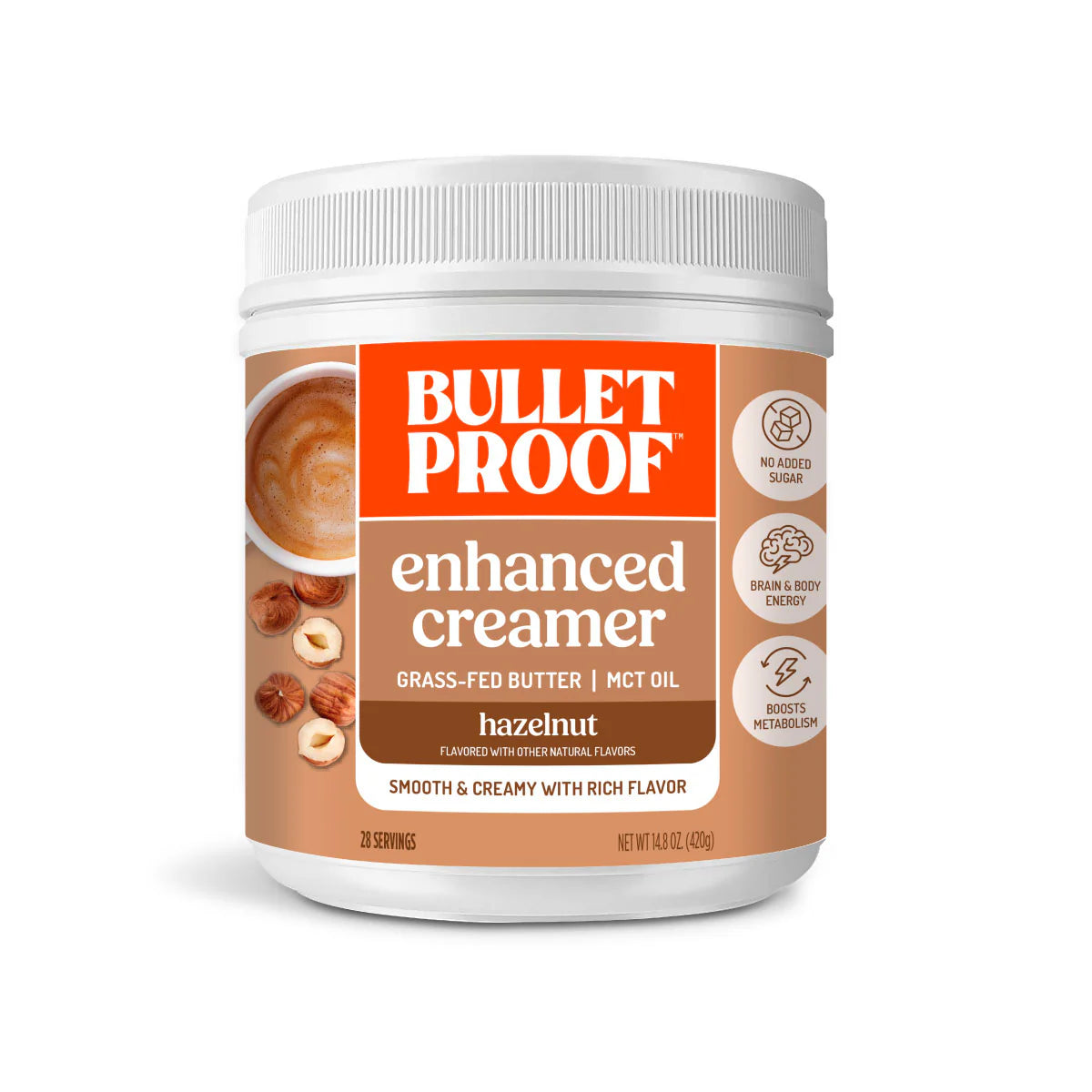 Enhanced Hazelnut Creamer, 14.8 oz.