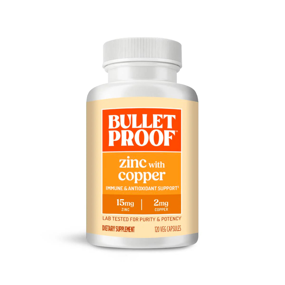 Zinc with Copper, 120 count