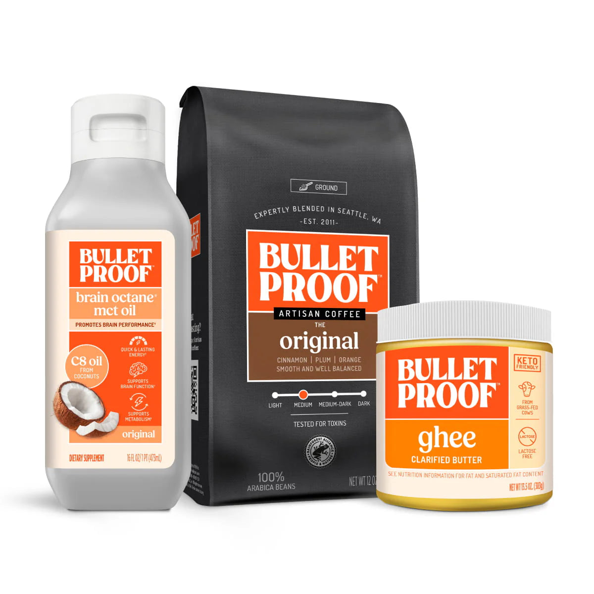 Bulletproof™ Coffee Kit, Ground Coffee