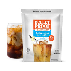 High Protein Iced Coffee Vanilla
